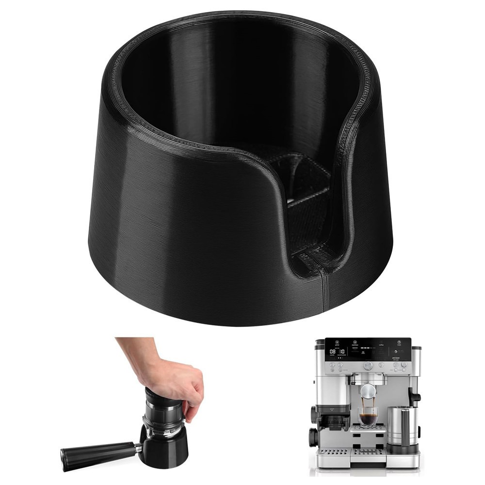 Home Barista - ที่วางพอร์ตาฟิลเตอร์กาแฟ 1 ชิ้น, แท่นวางแทมเปอร์เอสเพรสโซ, ขาตั้งกรองกาแฟสำหรับอุปกรณ์บาริสต้า