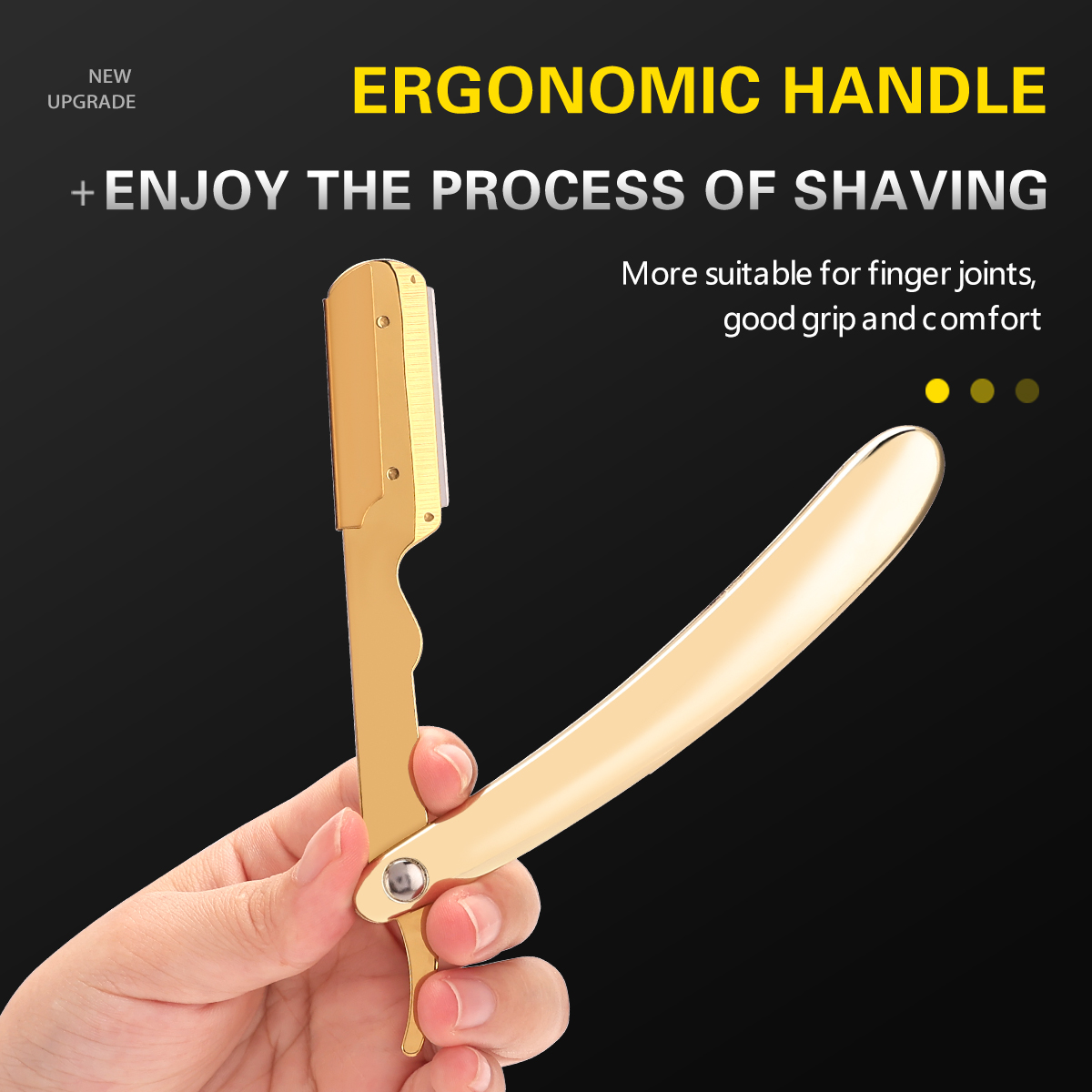 มีดโกนหนวดสำหรับผู้ชาย สีเงิน  - Home Barbershop บทวิจารณ์และราคา