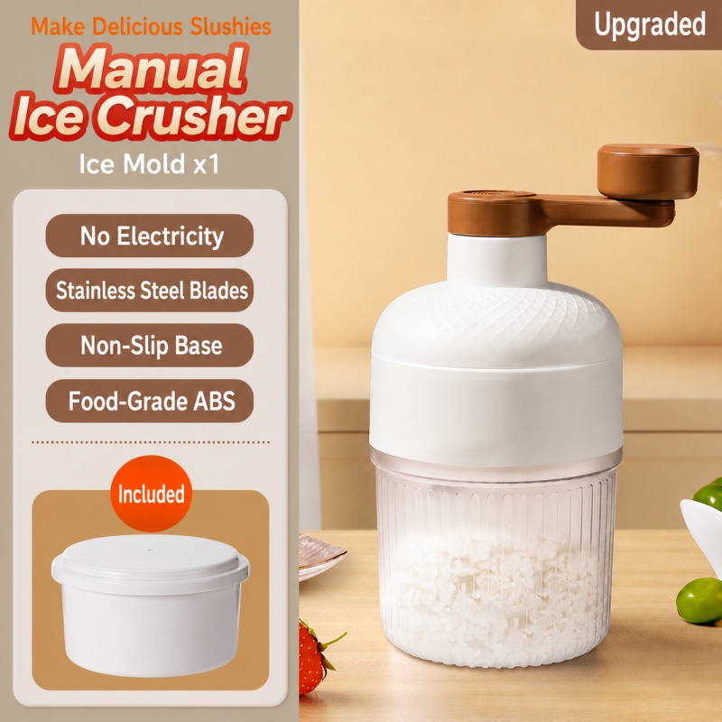 เครื่องบดน้ำแข็งแบบมือหมุนแบบพ - Home Barber บทวิจารณ์และราคา