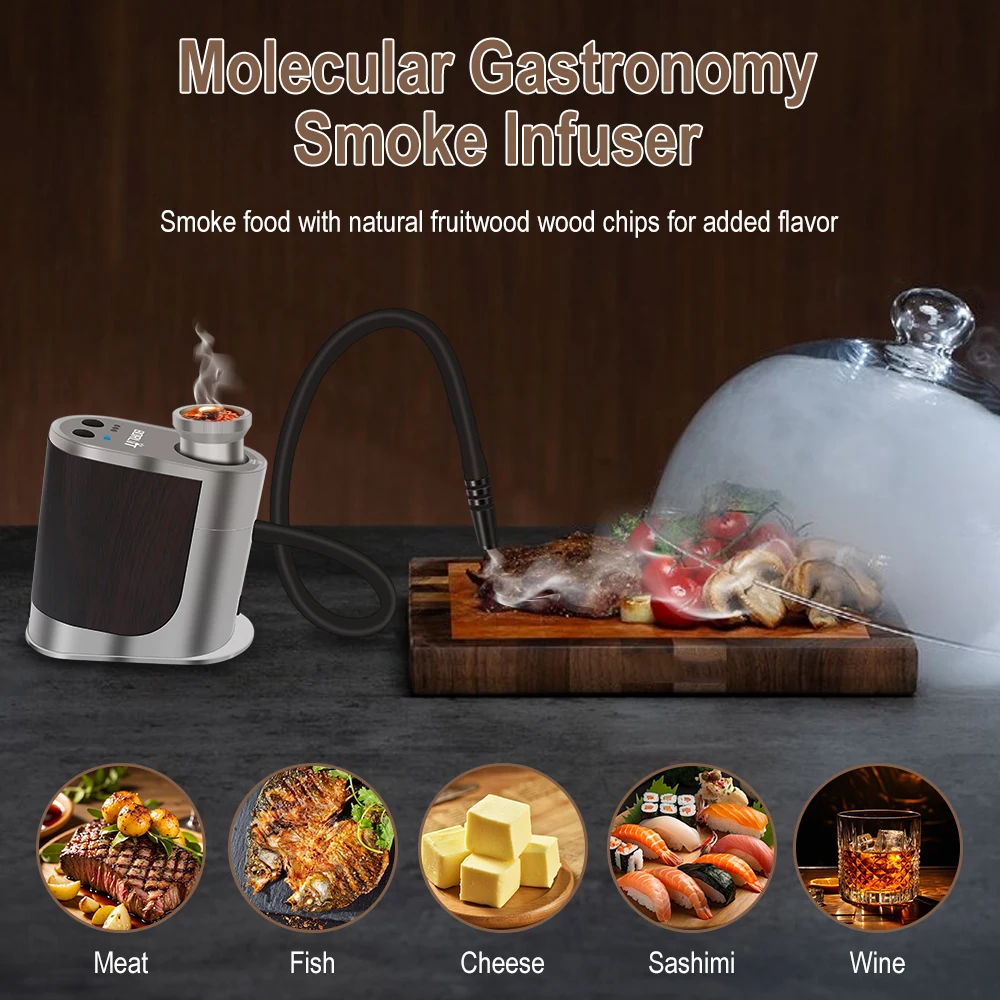 เครื่องรมควันอาหารแบบพกพา BORU - Smoking Gun Kit บทวิจารณ์และราคา