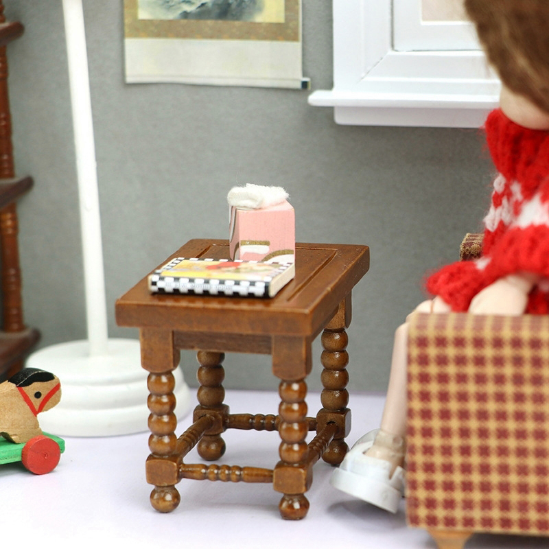 โต๊ะกลมจิ๋วสำหรับบ้านตุ๊กตา ขน - Home Barista บทวิจารณ์และราคา