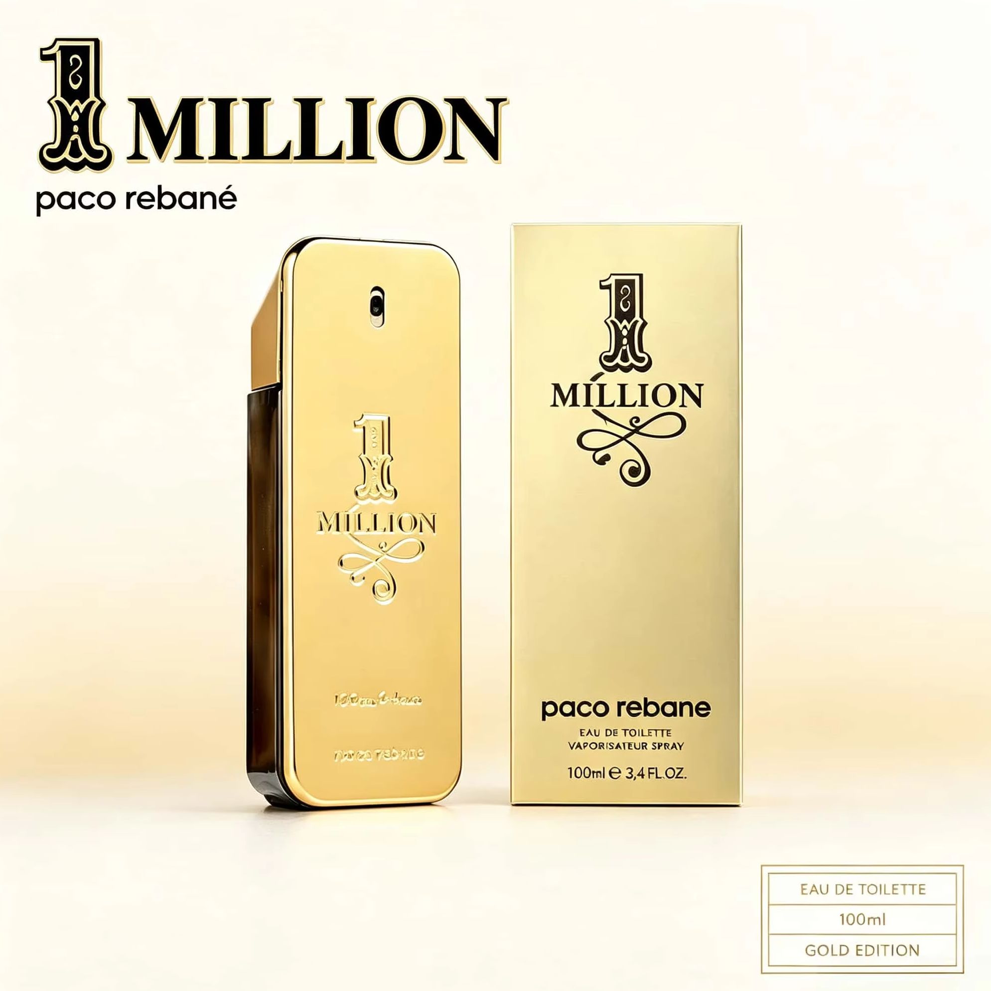 Paco Rabanne 1 Million Eau de  - Home Bar Accessories บทวิจารณ์และราคา
