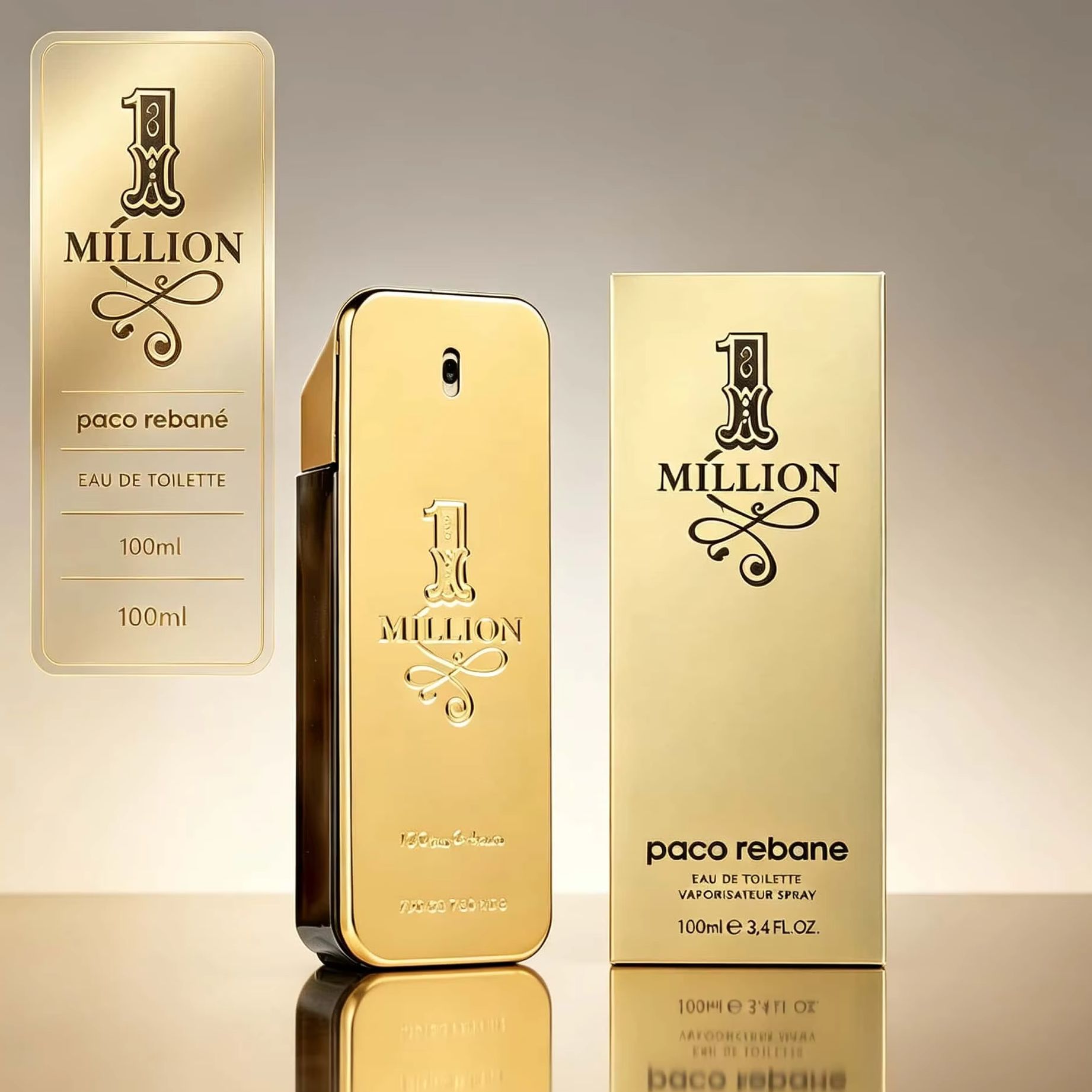 Paco Rabanne 1 Million Eau de  - Home Bar Accessories บทวิจารณ์และราคา